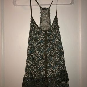 American Eagle Button Down Tank